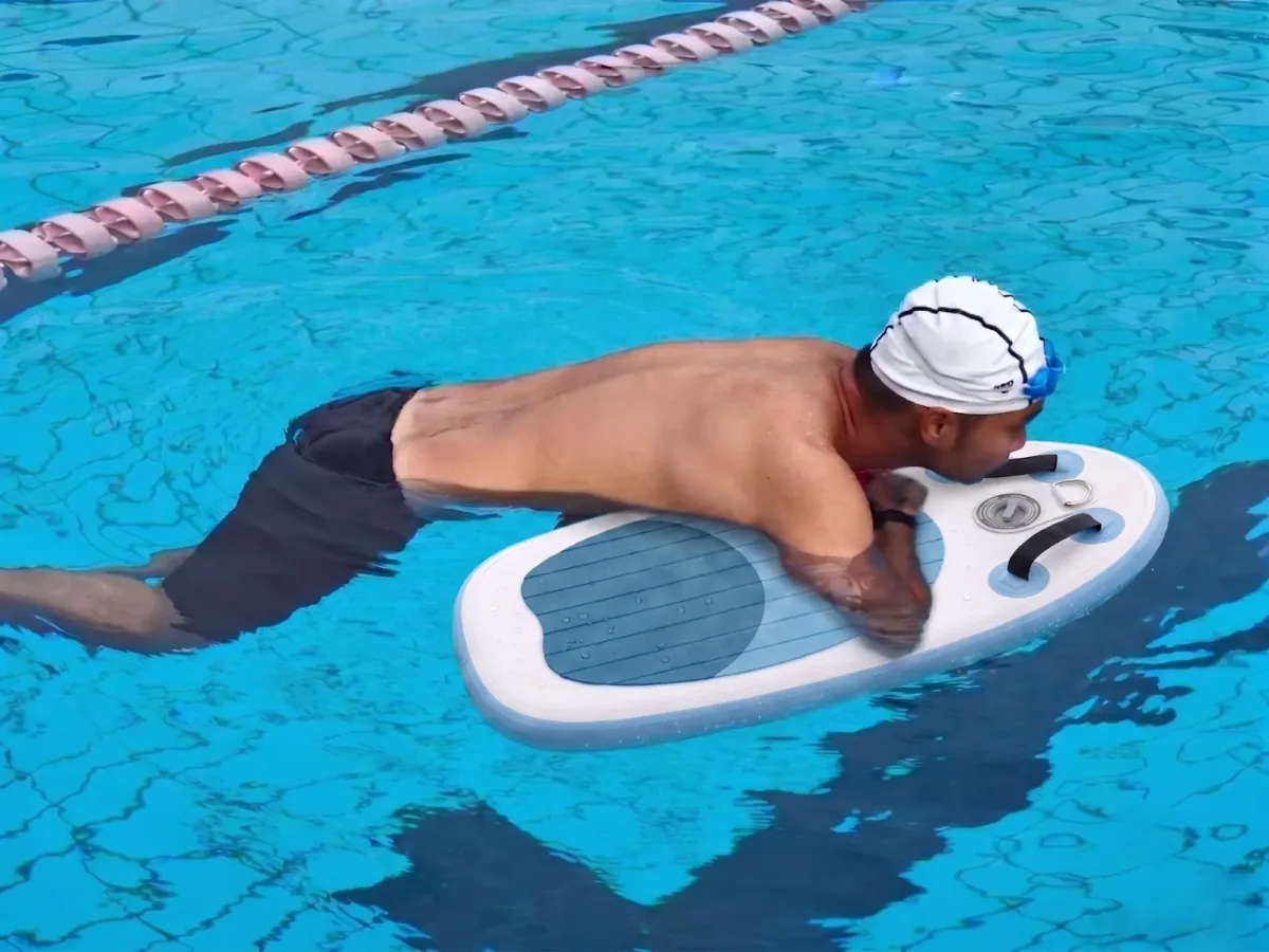 Mini SUP Series app showing on-water multi-use